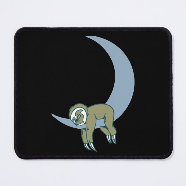 Item preview, Sloth sleeping on the moon designed and sold by oko-designs.
