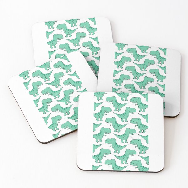 Item preview, Dinosaur background pattern designed and sold by Cutestickers23.