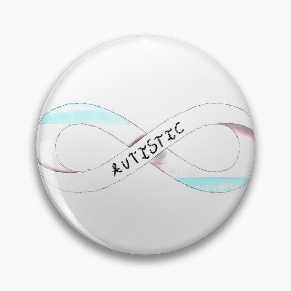Aperçu de l'œuvre Autisme Infinity Sign Trans Pride Design créée et vendue par UpInFlamesWrite.