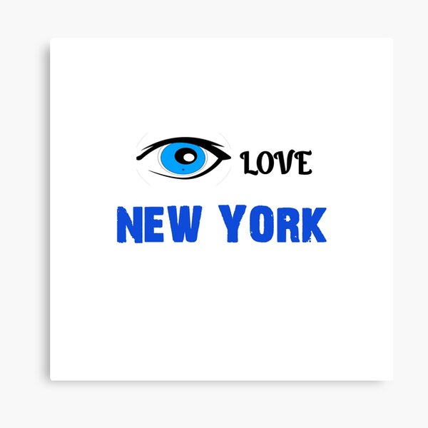 Ich liebe New York Leinwanddruck