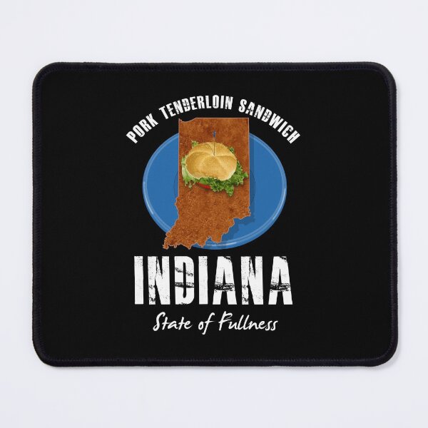 Item preview, Indiana Pork Loin Sandwich State Of Fullness designed and sold by twHistory.