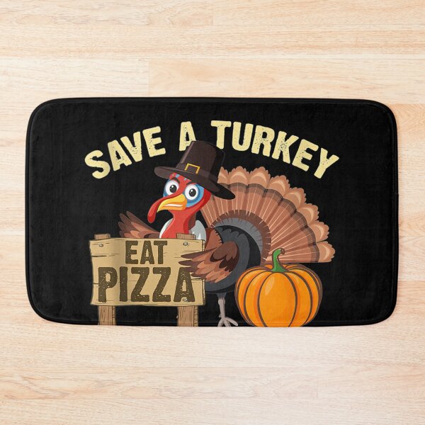 Item preview, Save a Turkey Eat Pizza - Thanksgiving Vegan Family Reunion Tank Top designed and sold by BaldricShop.