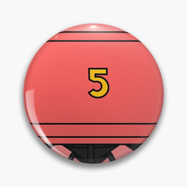 Item preview, James the Pink Engine designed and sold by WestieMerch.