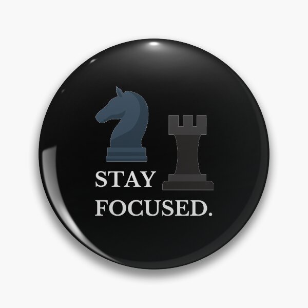 Item preview, Stay Focused - Black designed and sold by ActRightToday.
