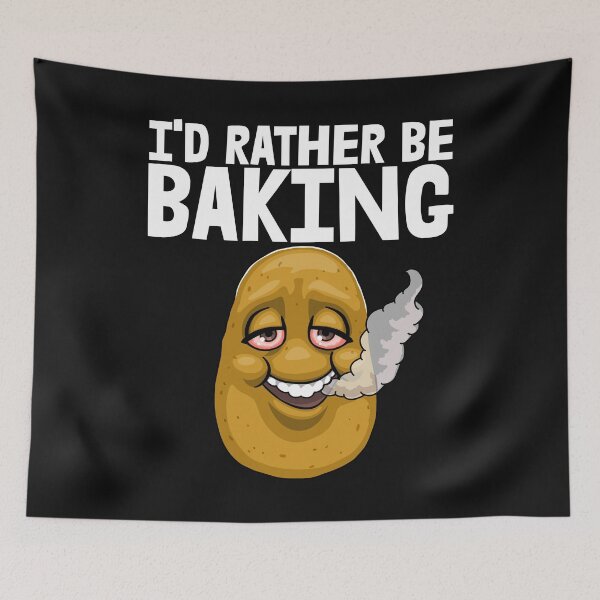 Item preview, I'd Rather Be Baking Potato designed and sold by Bendthetrend.