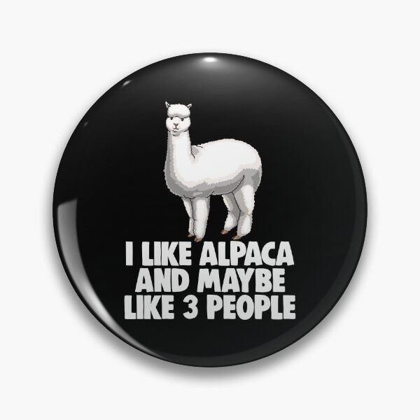 Item preview, I LIke Alpacas And Maybe Like 3 People designed and sold by Bendthetrend.