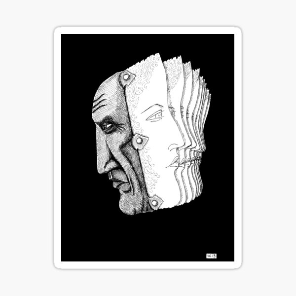 Pablo Picasso portrait Sticker