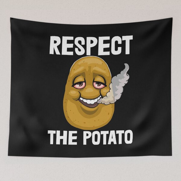 Item preview, Respect The Baked Potato designed and sold by Bendthetrend.