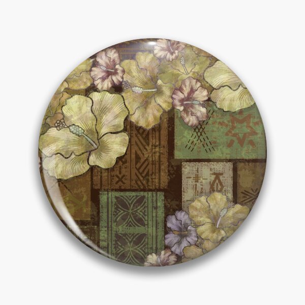 Item preview,  Vintage Hawaiian - Vintage Golden Samoan Mana Malu Tapa Artboard designed and sold by sunnthreads.