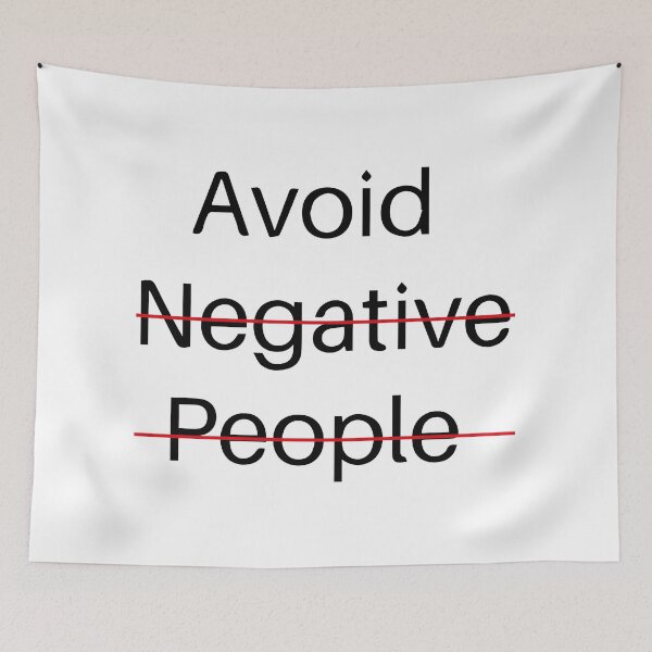 Item preview, Avoid negative people - the best stickers and t-shirt designed and sold by WeedHighLife.