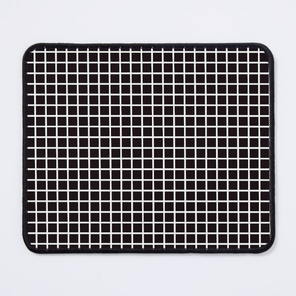 Item preview, Black and White Graph Grid Pattern designed and sold by SqueakyRicardo.
