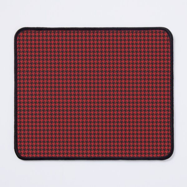 Item preview, Hounds Tooth Check Black and Red Houndstooth Pattern  designed and sold by SqueakyRicardo.