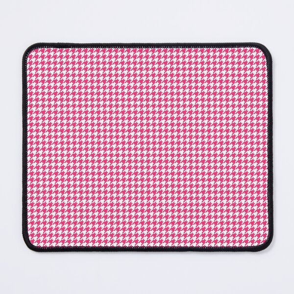 Item preview, Hounds Tooth Check Pink and White Houndstooth Pattern designed and sold by SqueakyRicardo.