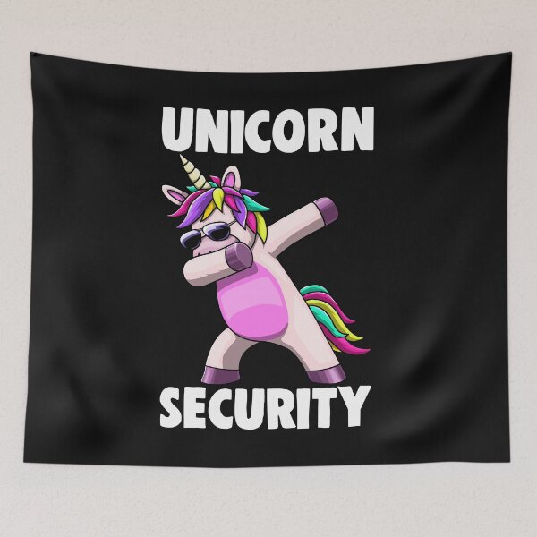 Item preview, Dabbing Unicorn Security designed and sold by Bendthetrend.