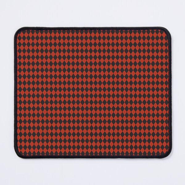 Item preview, Black and Red Argyle Pattern Diamond Checks designed and sold by SqueakyRicardo.