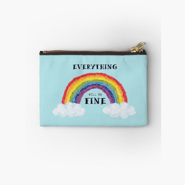 Item preview, Everything Will Be Fine (black) designed and sold by TinyDoz.