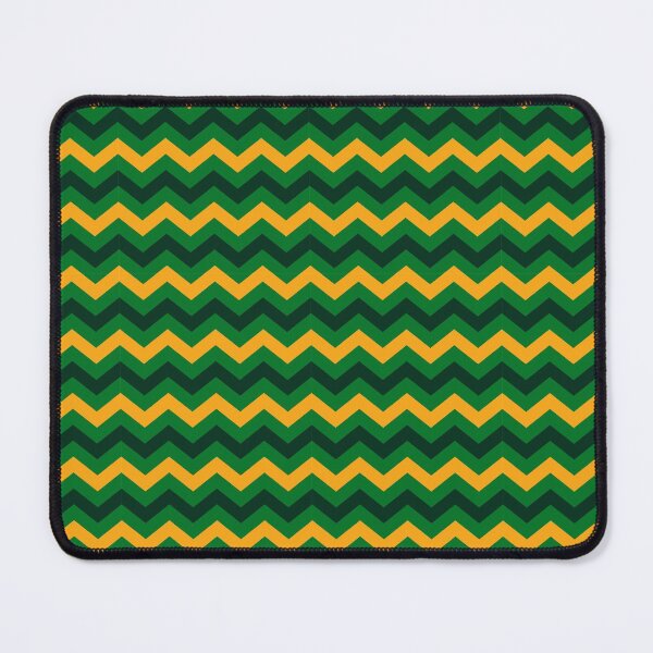 Item preview, Yellow Black and Green Chevron Zigzag Pattern designed and sold by SqueakyRicardo.