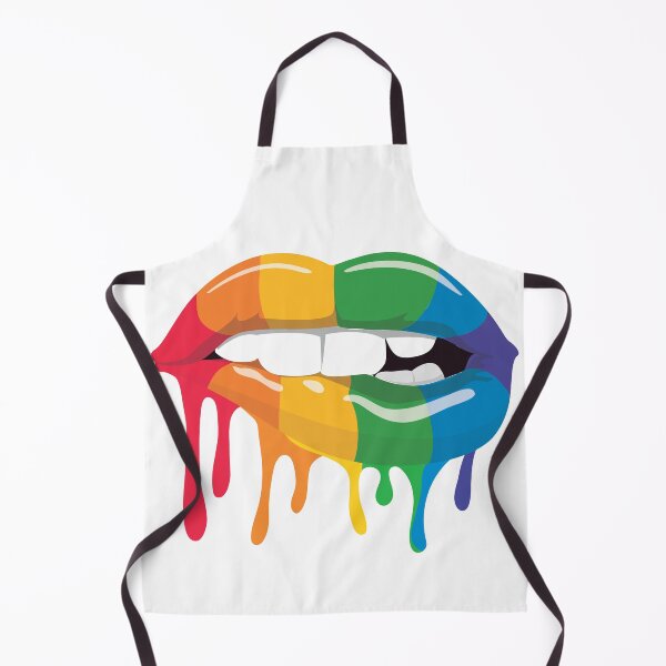 Item preview, Sexy Rainbow Lips Dripping Paint designed and sold by Kit-Kat-2020.