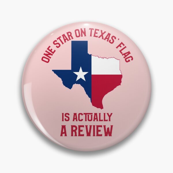 Item preview, One star on a texas flag is a review designed and sold by ForStrong.