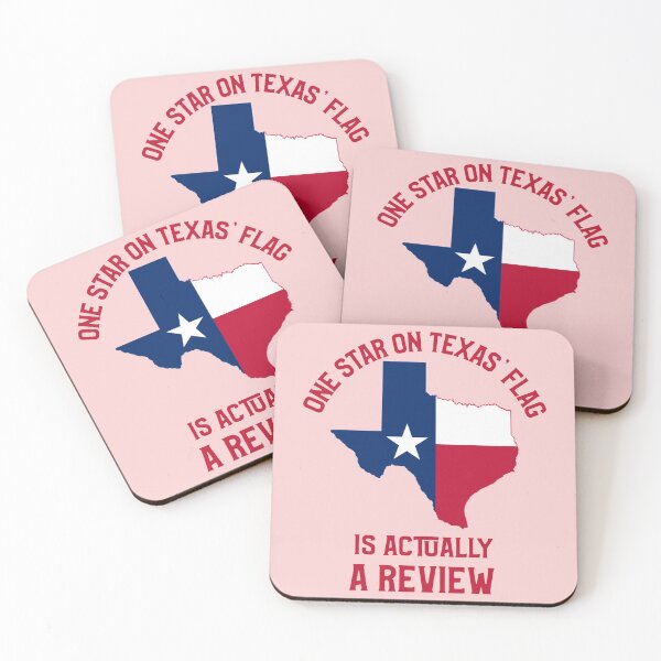 Item preview, One star on a texas flag is a review designed and sold by ForStrong.