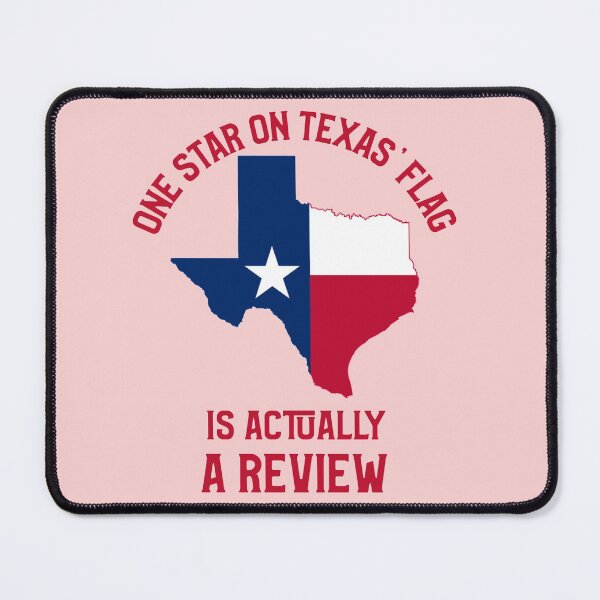 Item preview, One star on a texas flag is a review designed and sold by ForStrong.