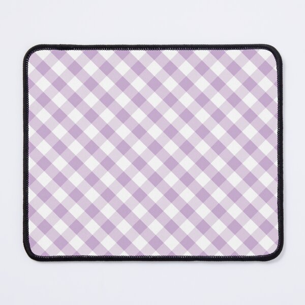 Item preview, Lavender and White Check Gingham Plaid designed and sold by SqueakyRicardo.