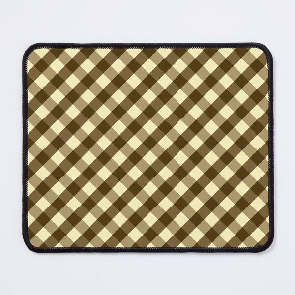 Item preview, Brown and Tan Retro 60s Check Gingham Plaid designed and sold by SqueakyRicardo.