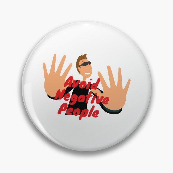 Item preview, Avoid negative people - the best stickers and t-shirt designed and sold by WeedHighLife.