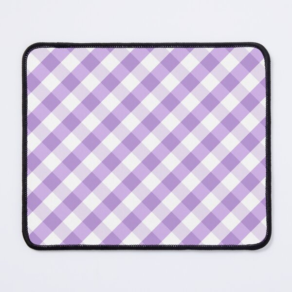 Item preview, Light Purple and White Check Gingham Plaid designed and sold by SqueakyRicardo.
