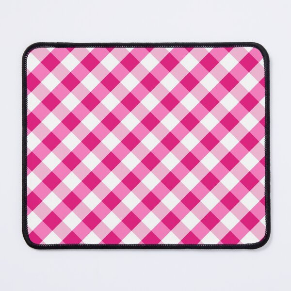 Item preview, Hot Pink and White Check Gingham Plaid designed and sold by SqueakyRicardo.
