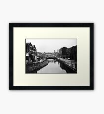 Lincoln in the 1980s - near the University Framed Print