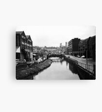 Lincoln in the 1980s - near the University Canvas Print