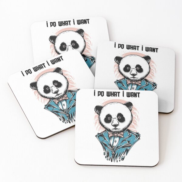 Item preview, I Do What I Want - Panda designed and sold by SAarcado.