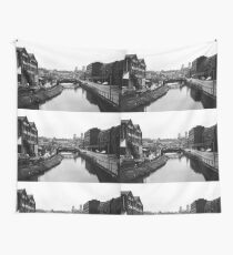Lincoln in the 1980s - near the University Wall Tapestry
