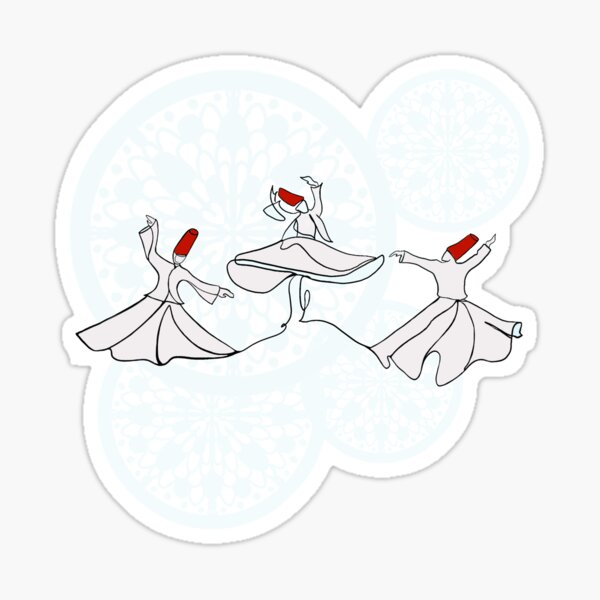 Dance of ecstasy  Sticker