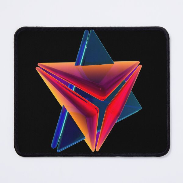 Item preview, Glowing Tetrahedrons designed and sold by JeebieRiver.
