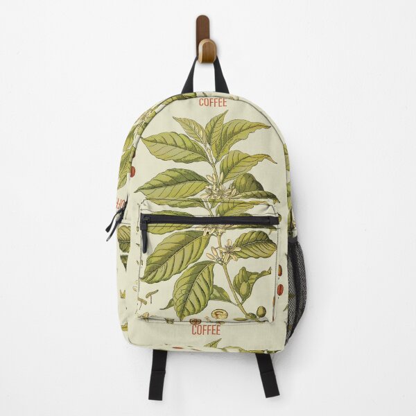 Item preview, Wild Cassia Seeds - Coffee - Green Cream Yellow Vintage Style Graphic designed and sold by Loving Nature Gifts.