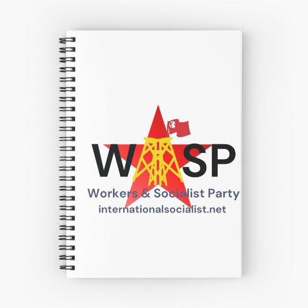 Item preview, WASP designed and sold by Socialist  Alternative.