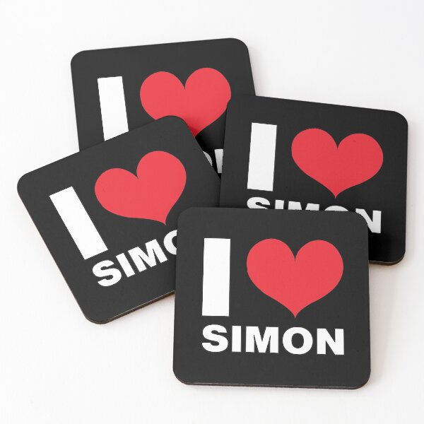 Item preview, I Love Simon, Men, Kids, Child Name designed and sold by DEFINITELYES.