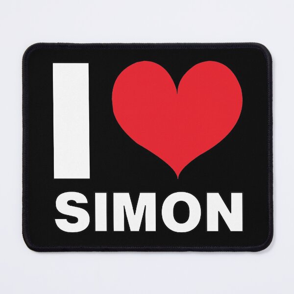 Item preview, I Love Simon, Men, Kids, Child Name designed and sold by DEFINITELYES.