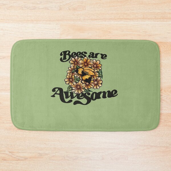 Item preview, Bees are awesome designed and sold by FrictionMaxxing.