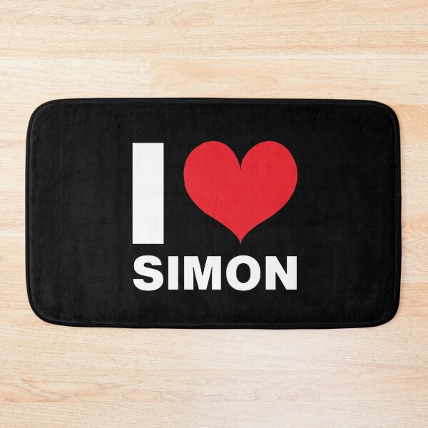 Item preview, I Love Simon, Men, Kids, Child Name designed and sold by DEFINITELYES.