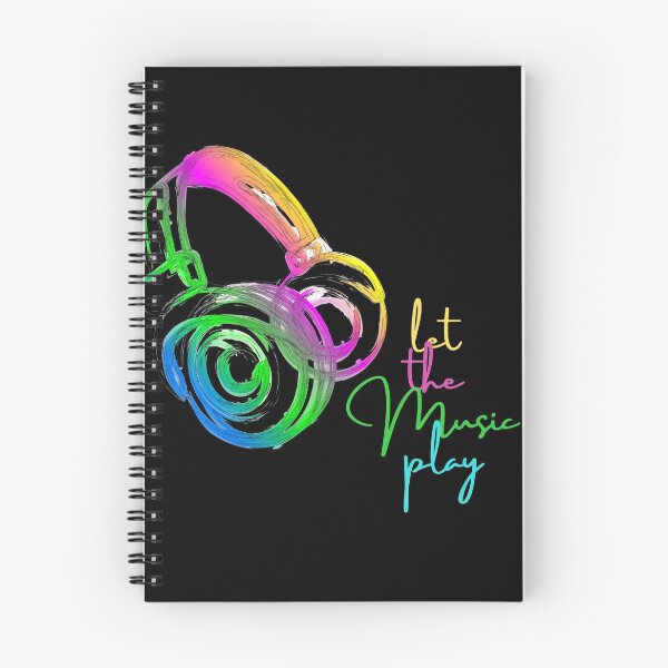Item preview, Let the music play - multi headphones designed and sold by Tee-Star.