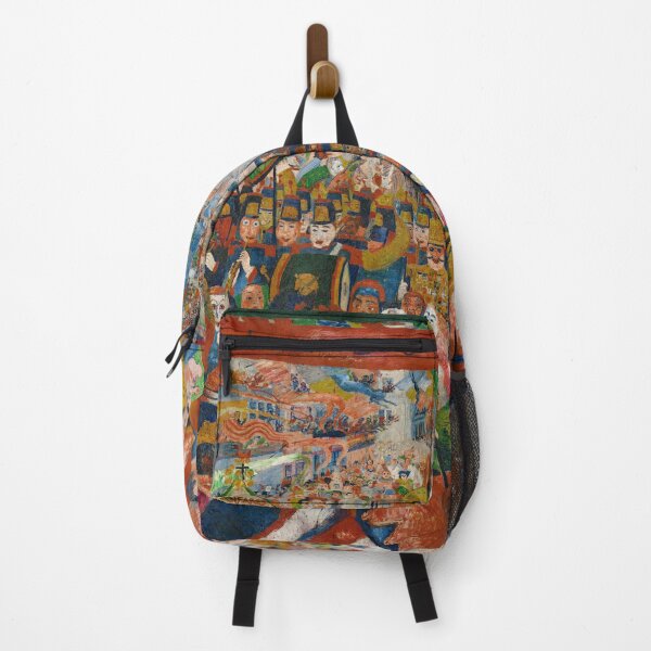 Item preview, Christ's Entry Into Brussels in 1889 by James Ensor (1888) designed and sold by allhistory.