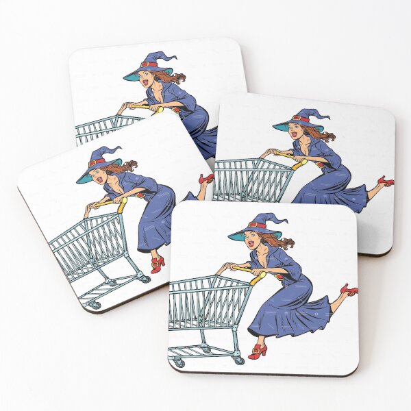 Item preview, Halloween Witch, Shopping Cart Trol designed and sold by VibiStore.