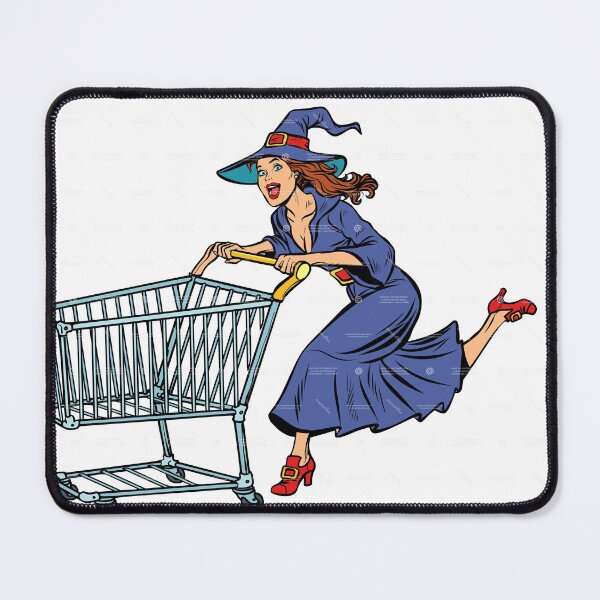Item preview, Halloween Witch, Shopping Cart Trol designed and sold by VibiStore.