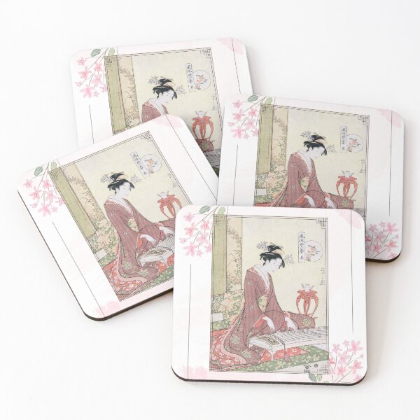 Item preview, Mujer de flor de cerezo designed and sold by BlkBearyDesigns.