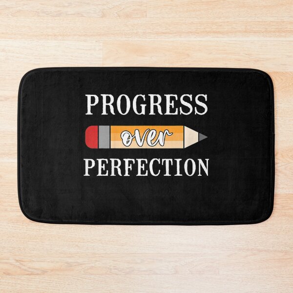 Item preview, Progress Over Perfection back to School Teacher Motivational  designed and sold by DaiShop.