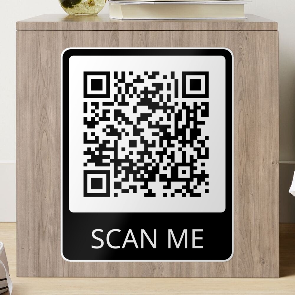 Rick Roll QR Code Sticker – Beyond Amy Gifts