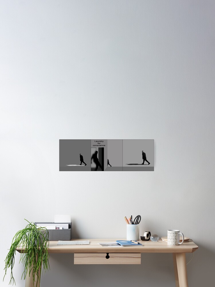 Thumbnail 2 of 3, Poster, Clean again? designed and sold by Bluesrose.